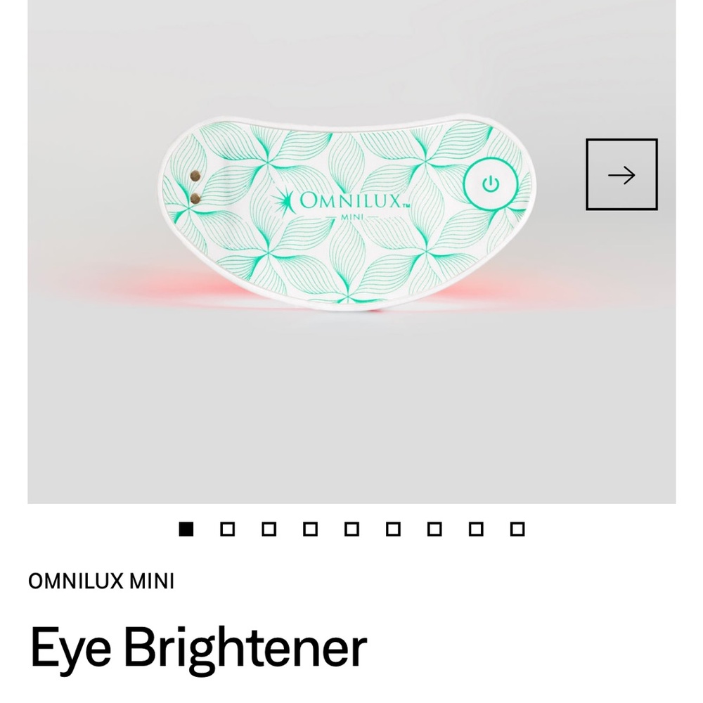 Omnilux Eye Brightener and refill patches
